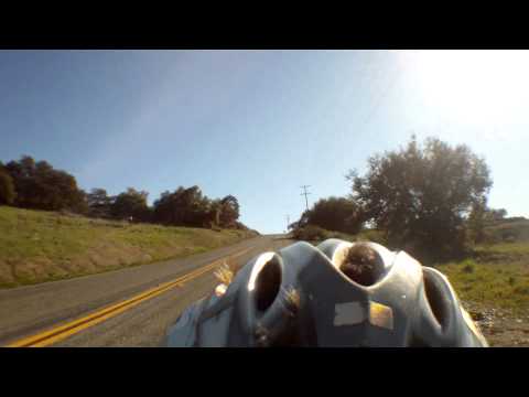 Climbing Via Volcano in the Velomobile