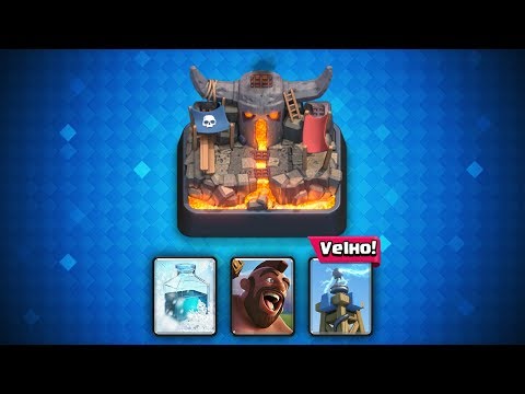 MUDOU TUDO na ARENA 4 do Clash Royale - Deck das Arenas