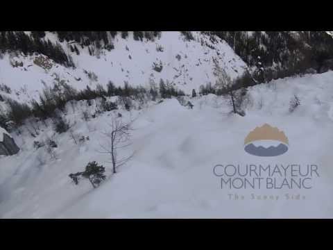 Anna Orlova: Courmayeur - one line (action camera)