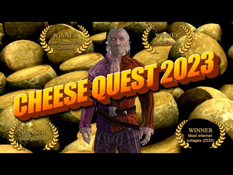 We collected ALL the cheese in Skyrim