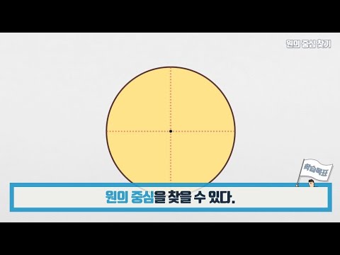 [KIDS/MATH] 원의 중심 찾기