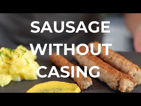 Sausage without casing - simple & super tasty