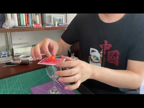 Saturn Magic - Dice Through Card by Dingding video DOWNLOAD