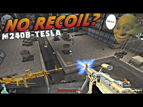Fully Gold-Plated! M240B-Tesla Gold (GamePlay) DeathTrap HMX |CrossFire Philippines| MonarchZombieV4