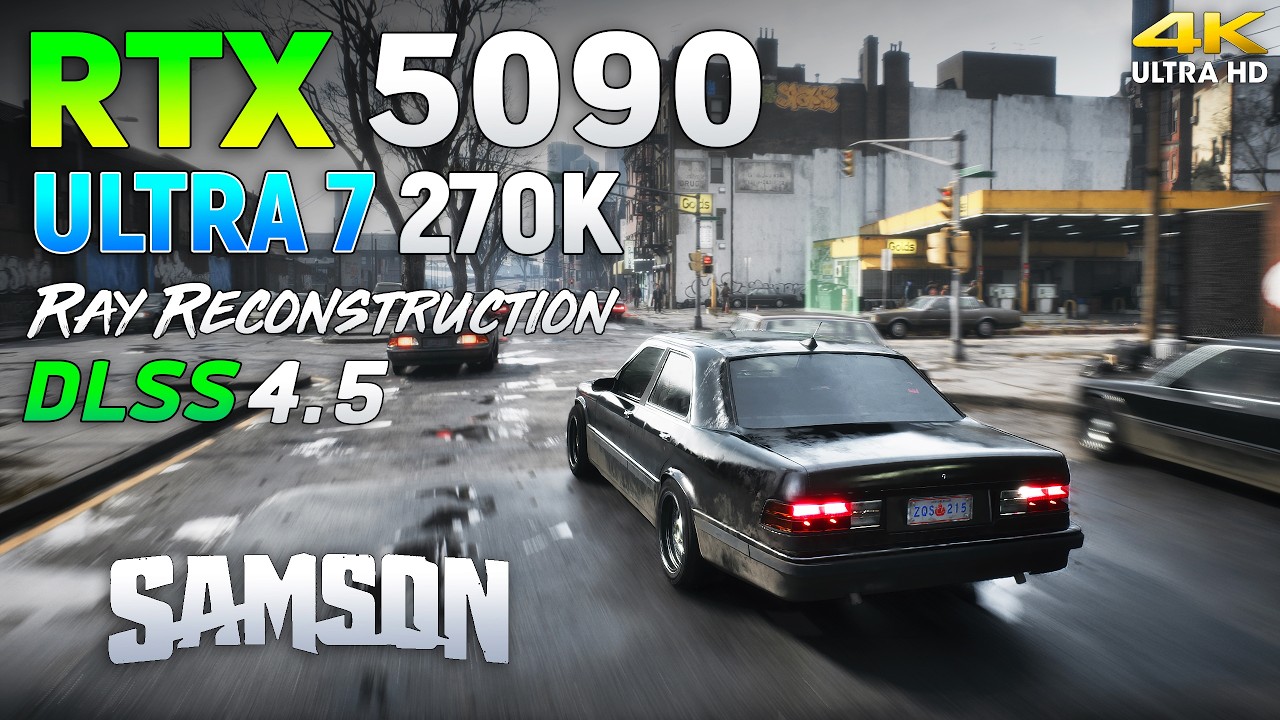 Samson : RTX 5090 - Almost GTA | 4K