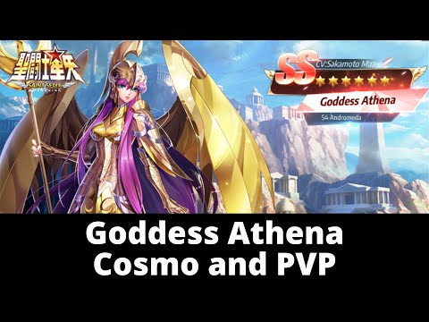 Saint Seiya Awakening - Goddess Athena Cosmo and PVP test