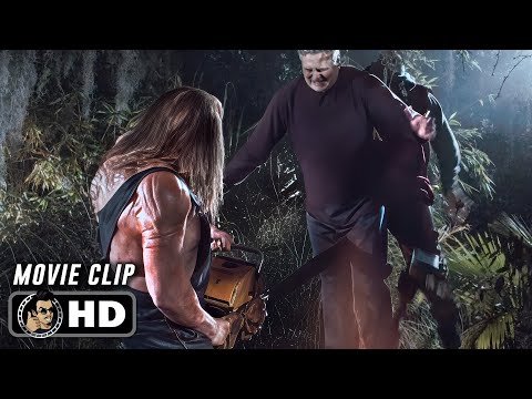 Victor's Big Ass Chainsaw | HATCHET II (2010) CLIP HD