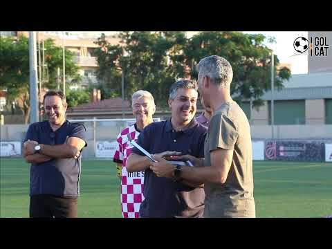 El SANTFELIUENC acomiada ANDRÉS GONZÁLEZ amb un acte sorpresa a Les Grases