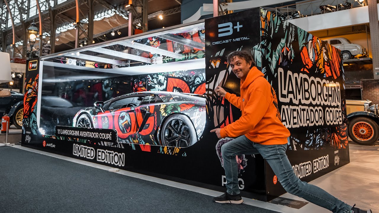 Je mets ma Lamborghini dans une boite et je la vends