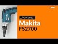 Makita FS2700 - відео