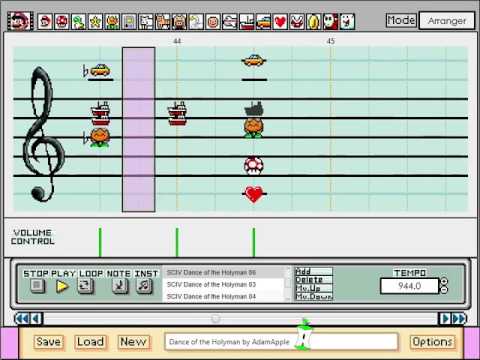 Super Castlevania IV: "Theme of Simon Belmont" in Super Mario Paint