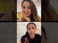 MIRA KAPOOR ON INSTAGRAM LIVE SESSION WITH DR POOJA TALERA MiraKapoor MiraRajput PoojaTalera
