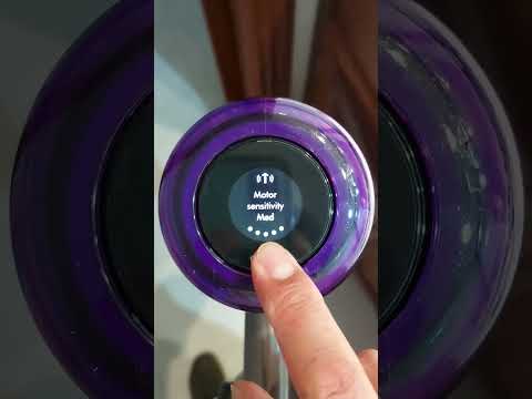 How to open the menu Dyson vacuum cleaner V10, V11,V12,V15.  #dysonv15 #dyson #vacuum #v15