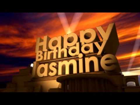 Happy Birthday Jasmine