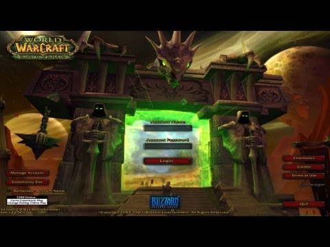 Login Screen - Burning Crusade Music