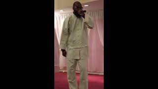 Q The prophet at Bible Faith Tabernacle 34th Anniversary All White Banquet