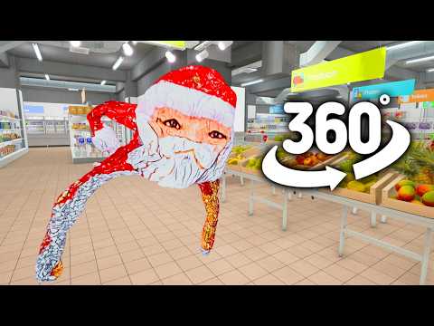 Goo Goo Gaga Santa in Supermarket | 360° VR