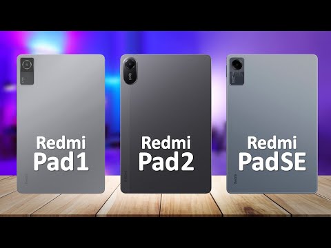 Redmi Pad 2 VS Redmi Pad 1 VS Redmi Pad SE