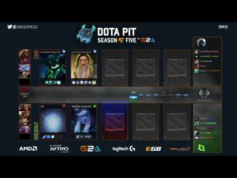 Team Liquid vs. FlipSid3 Tactics | G2A.COM Dota Pit Season 5 Europe Group