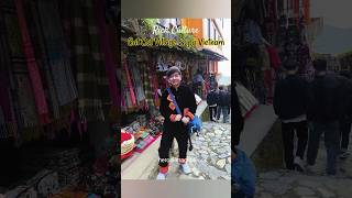 Cat Cat Village Sapa Vietnam 🇻🇳 Wearing Traditional H'mong Costume #catcatvillage
