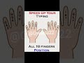 SPEED UP YOUR TYPING ALL 10 FINGERS POSITION English Computer Excel Keyboard Videos Shorts