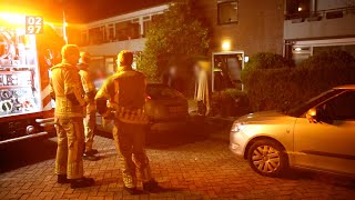 Explosie blaast portiek op in Wilnis, bewoners kunnen niet terug naar huis