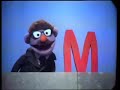 Classic Sesame Street Herbert Birdsfoot Talks About The Letter M Or W