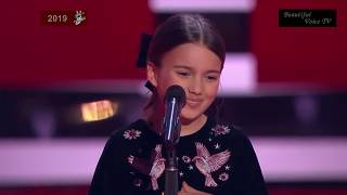 Edith Piaf - &#39;L&#39;hymne à l&#39;amour&#39;. Nino. The Voice Kids Russia 2019.