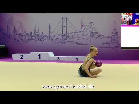 Anastasiia Kuznietsova (UKR) - Junior 2003 02 - Istanbul Rhythmic Cup 2018