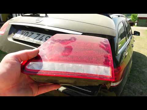 Mercedes W212 | How To Change Rear Trunk Lid Lamp