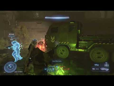 [46] Halo Infinite 3P Firefight: King of the Hill on Refuge (4K 60fps)