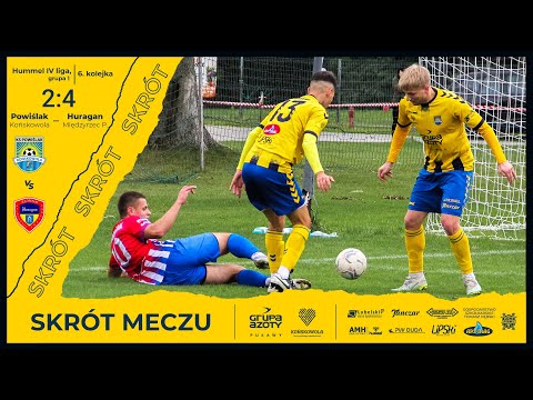 Powiślak Końskowola - Huragan Międzyrzec Podlaski 2:4 (skrót) | Sezon 2022/2023
