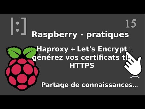 Raspberry Pi 15 Let s Encrypt automatiser sa mise en place avec ansible haproxy | tutos fr