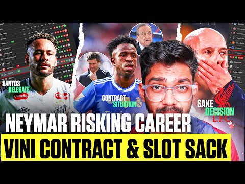 Neymar RISKING CAREER ! Vini JR Contract ISSUES Explained, SLOT to be SACKED !
