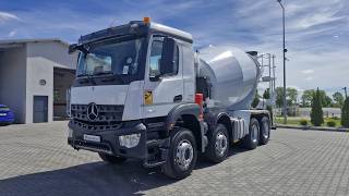 شاحنة خلط الخرسانة Stetter  ذات شاسيه Mercedes-Benz Arocs 3540 | صورة 4 - Machineryline