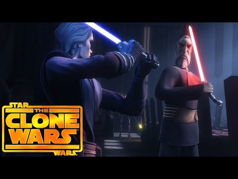 Anakin Skywalker vs Dooku on Naboo [4K HDR] - Star Wars: The Clone Wars