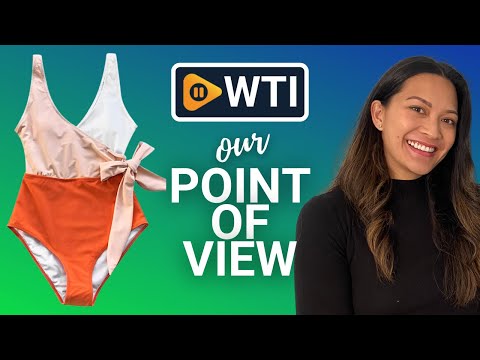 CUPSHE Women's One Piece Wrap Swimsuits - WTI product video review