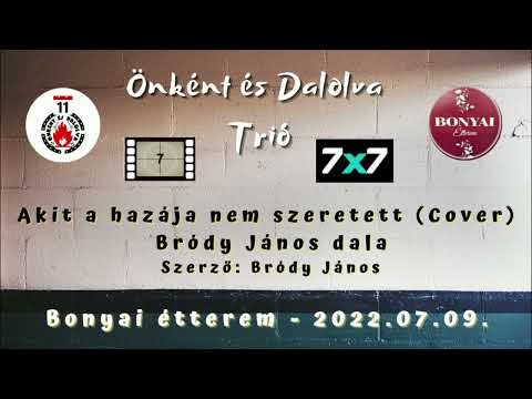 Önként és Dalolva Trió - Akit a hazája nem szeretett (Cover) Bródy János dala