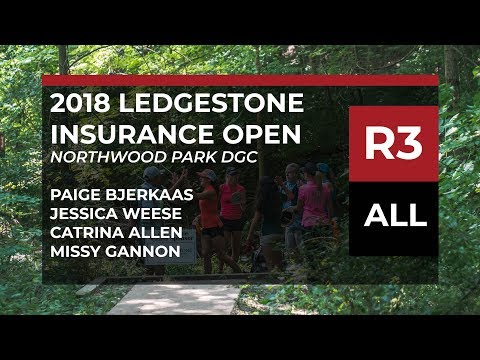 2018 Ledgestone Ins Open • Rnd 3 • Paige Bjerkaas • Jessica Weese • Catrina Allen • Missy Gannon