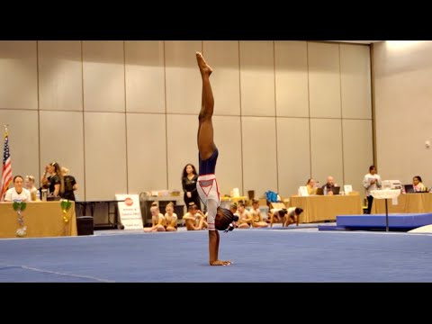 Level 2 Gymnastics Floor Routine With A 9.67 Score