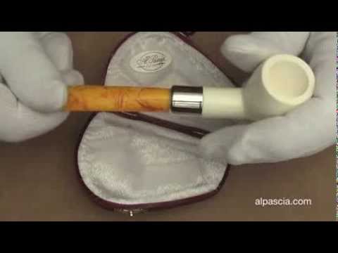 Pipa Meerschaum - tobacco pipe 037