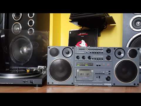 Unitra CONDOR plus gramofon Unitra G8010 GHOSTBUSTERS Maxi 45.