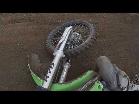 CRASH: Swapping thru the whoops at Staples and getting launched