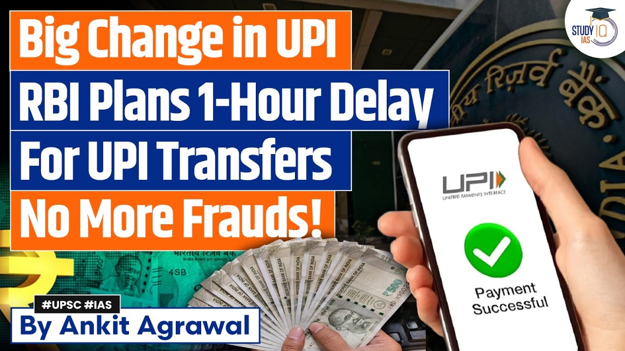 rbi plans 1 hour delay for high value upi payments