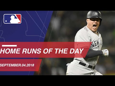 Home Runs of the Day: 9/4/2018