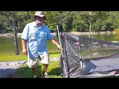Jet Tent Bunker XL Cot Mesh Screen Set Up