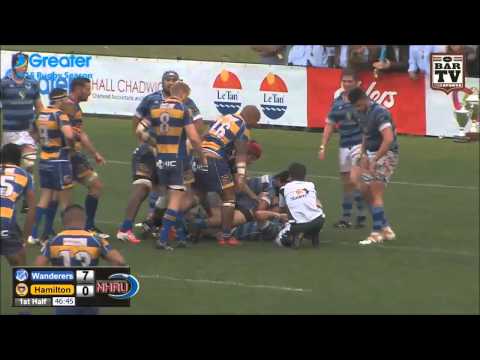2015 NHRU Premier 1 Grand Final Highlights - Wanderers v Hamilton