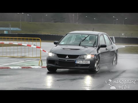 Piotr Brzoskowski, Mitsubishi Lancer Evo IX - III SuperOES Tor Poznań - 09.03.2019