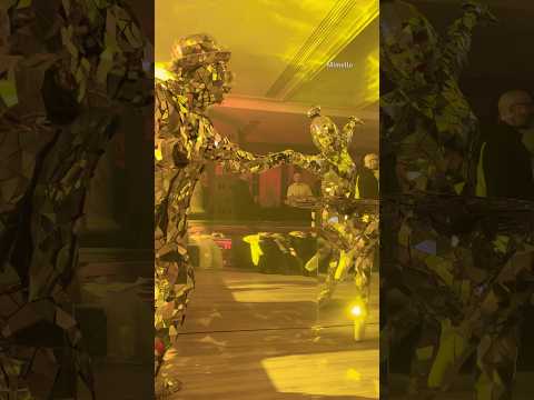 Mirror Golden Man & Ballerina Mimello