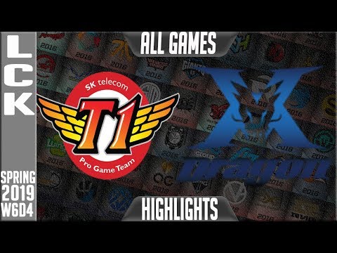 SKT vs KZ Highlights ALL GAMES | LCK Spring 2019 Week 6 Day 4 | SK Telecom T1 vs King-Zone DragonX
